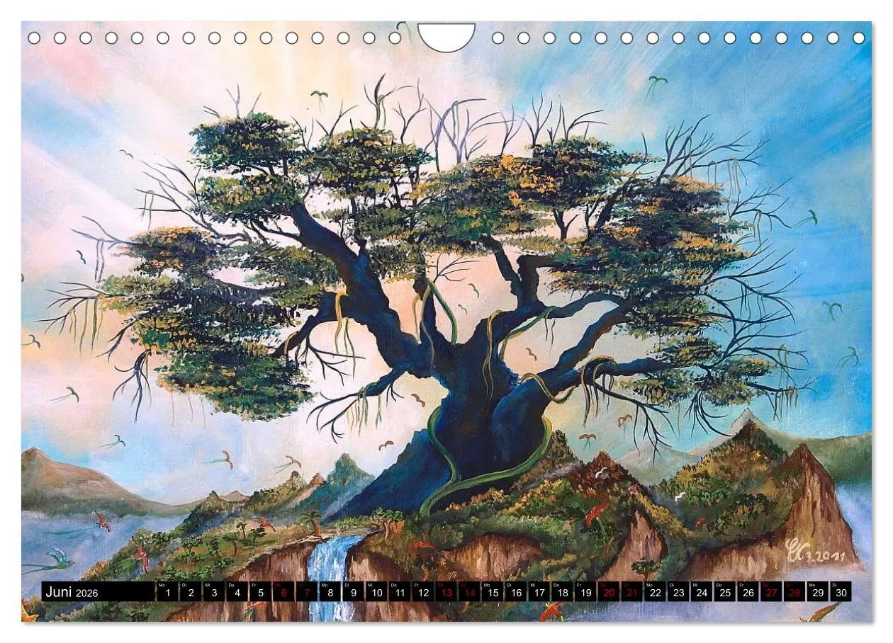Bild: 9783457352816 | Im Traum ein Baum (Wandkalender 2026 DIN A4 quer), CALVENDO...