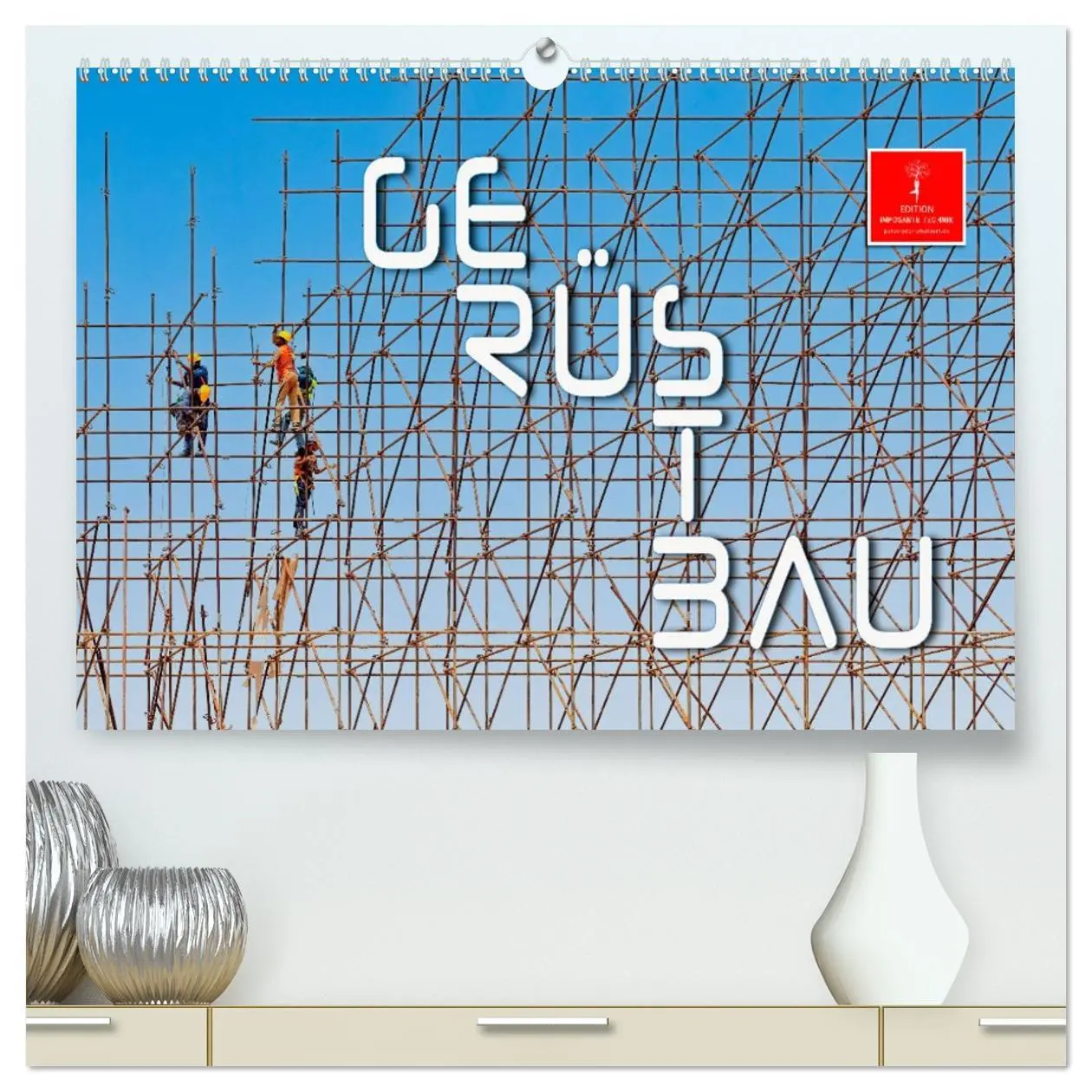 Cover: 9783457422816 | Gerüstbau (hochwertiger Premium Wandkalender 2026 DIN A2 quer),...