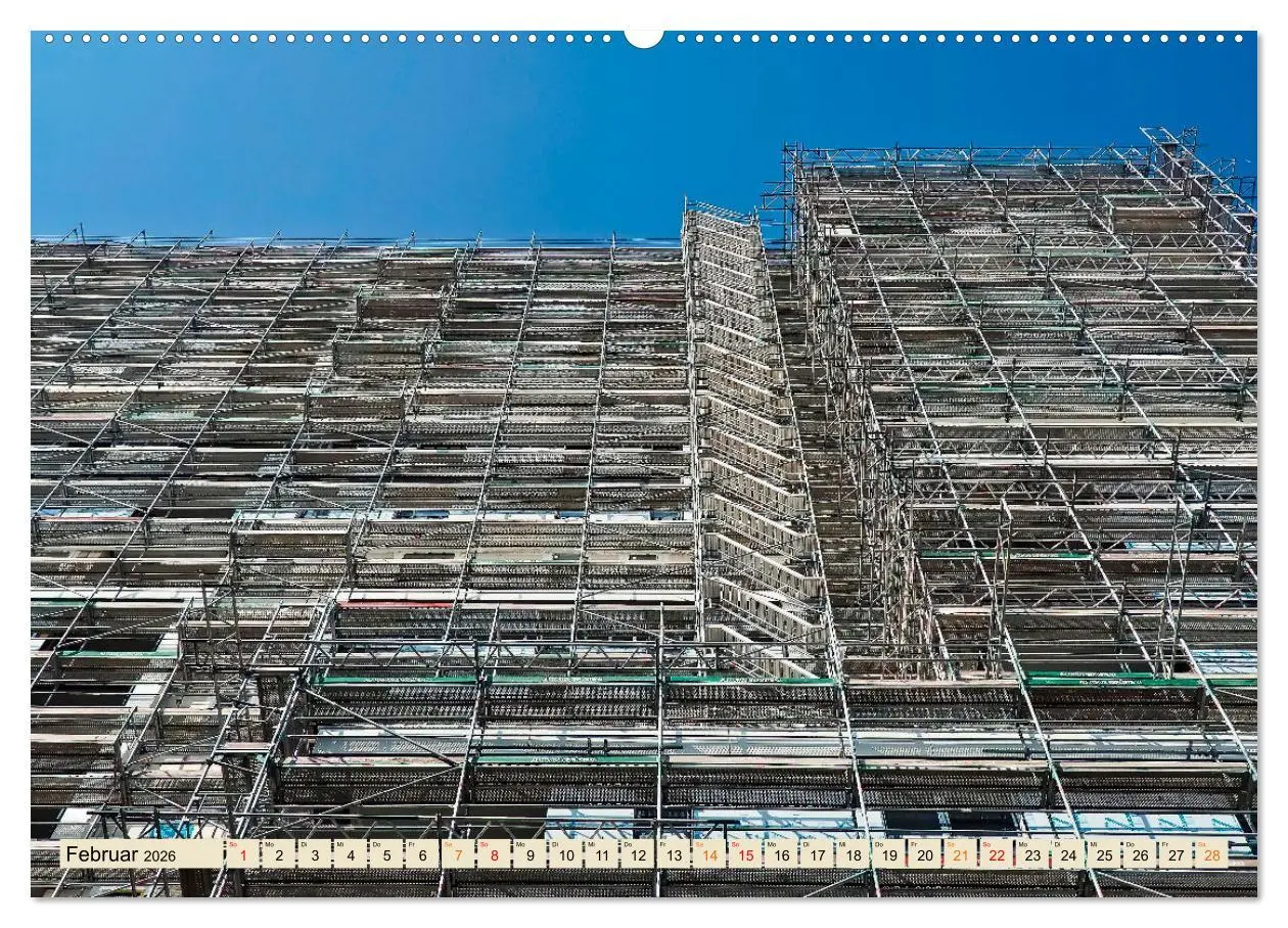 Bild: 9783457422816 | Gerüstbau (hochwertiger Premium Wandkalender 2026 DIN A2 quer),...