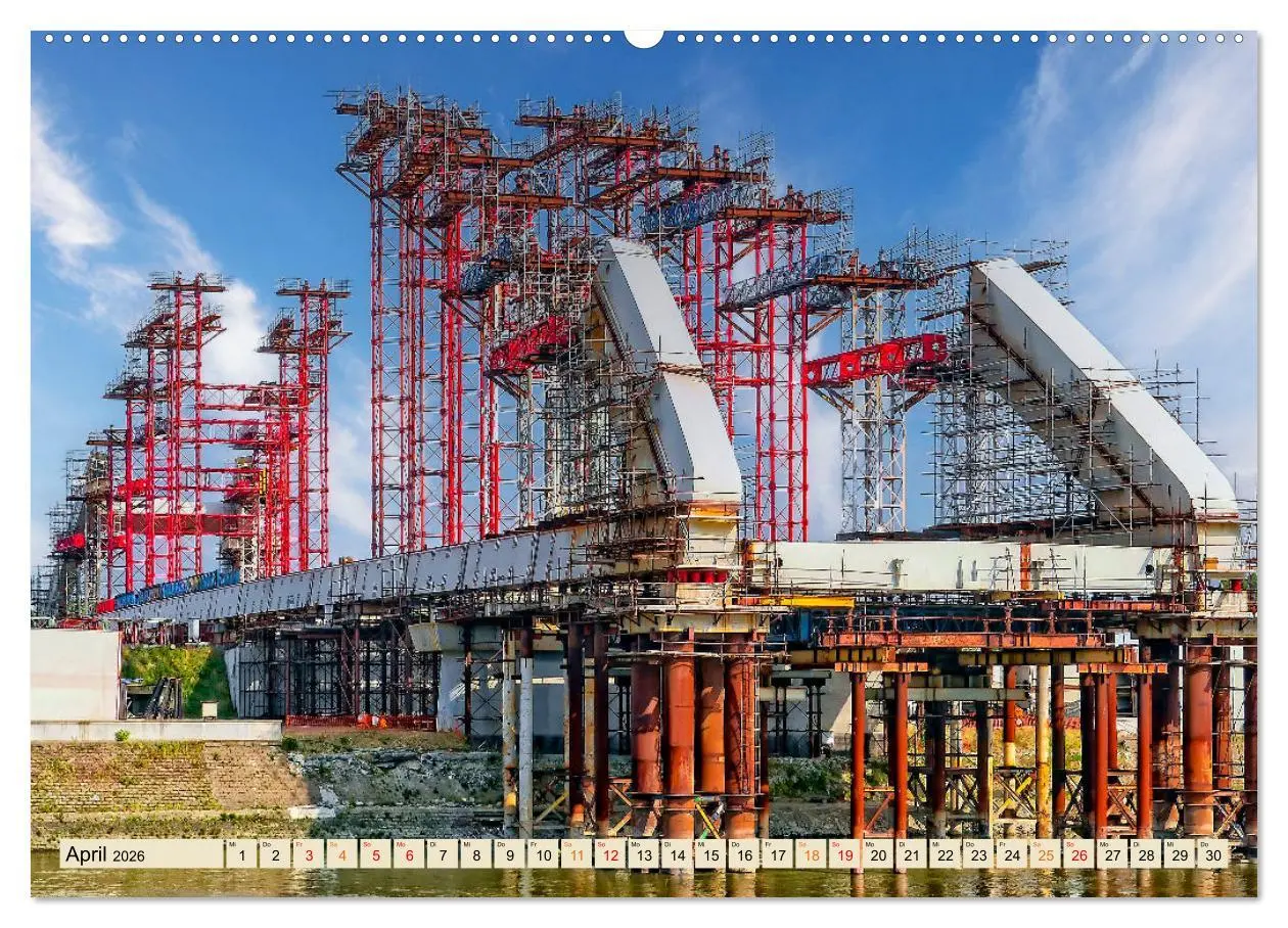 Bild: 9783457422816 | Gerüstbau (hochwertiger Premium Wandkalender 2026 DIN A2 quer),...