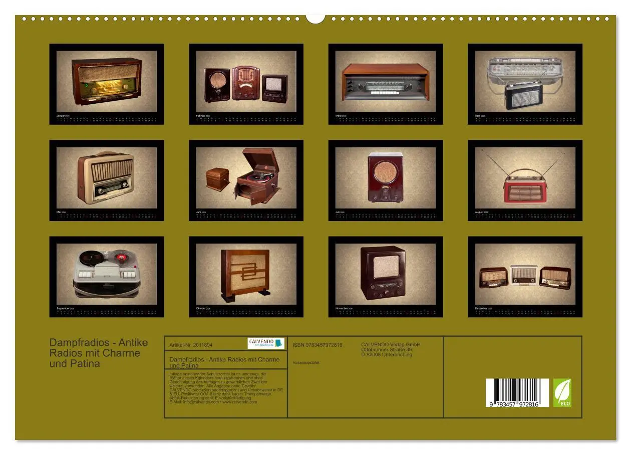 Bild: 9783457972816 | Dampfradios - Antike Radios mit Charme und Patina (hochwertiger...