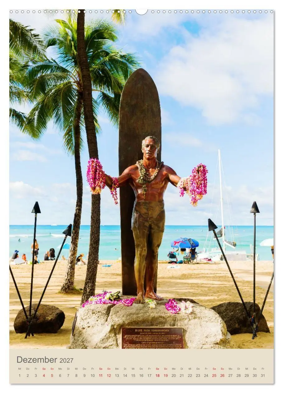 Bild: 9783569602816 | O'ahu - Hawaii, Bilder aus dem Südseeparadies (Wandkalender 2027...