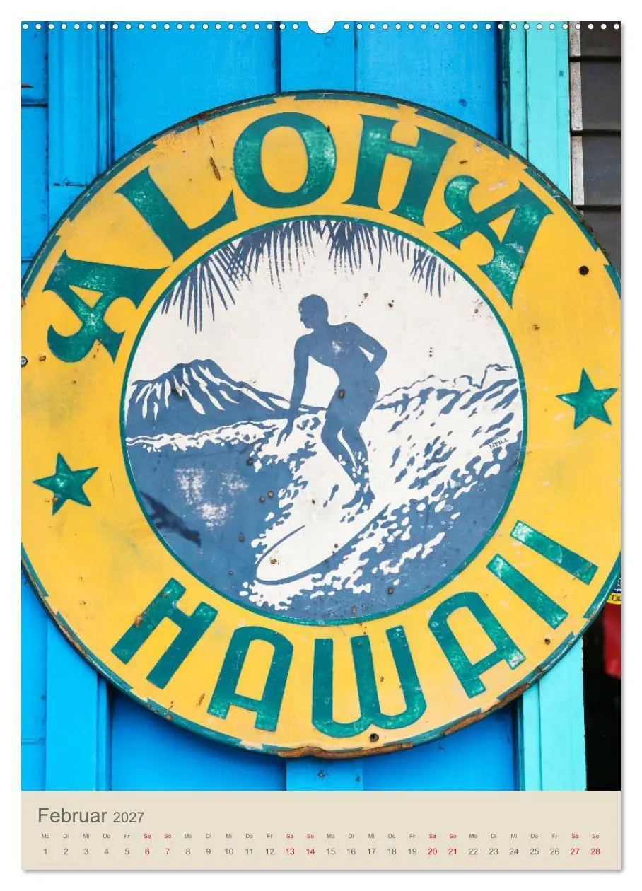 Bild: 9783569602816 | O'ahu - Hawaii, Bilder aus dem Südseeparadies (Wandkalender 2027...