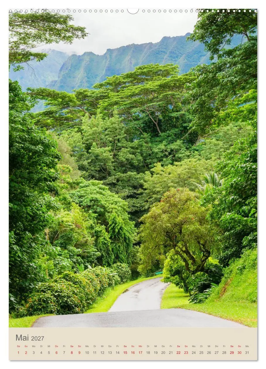 Bild: 9783569602816 | O'ahu - Hawaii, Bilder aus dem Südseeparadies (Wandkalender 2027...