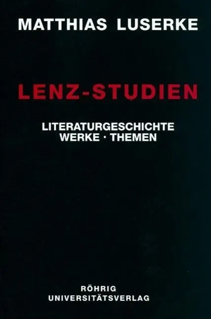 Cover: 9783861102816 | Luserke, M: Lenz-Studien | Literaturgeschichte - Werke - Themen | Buch