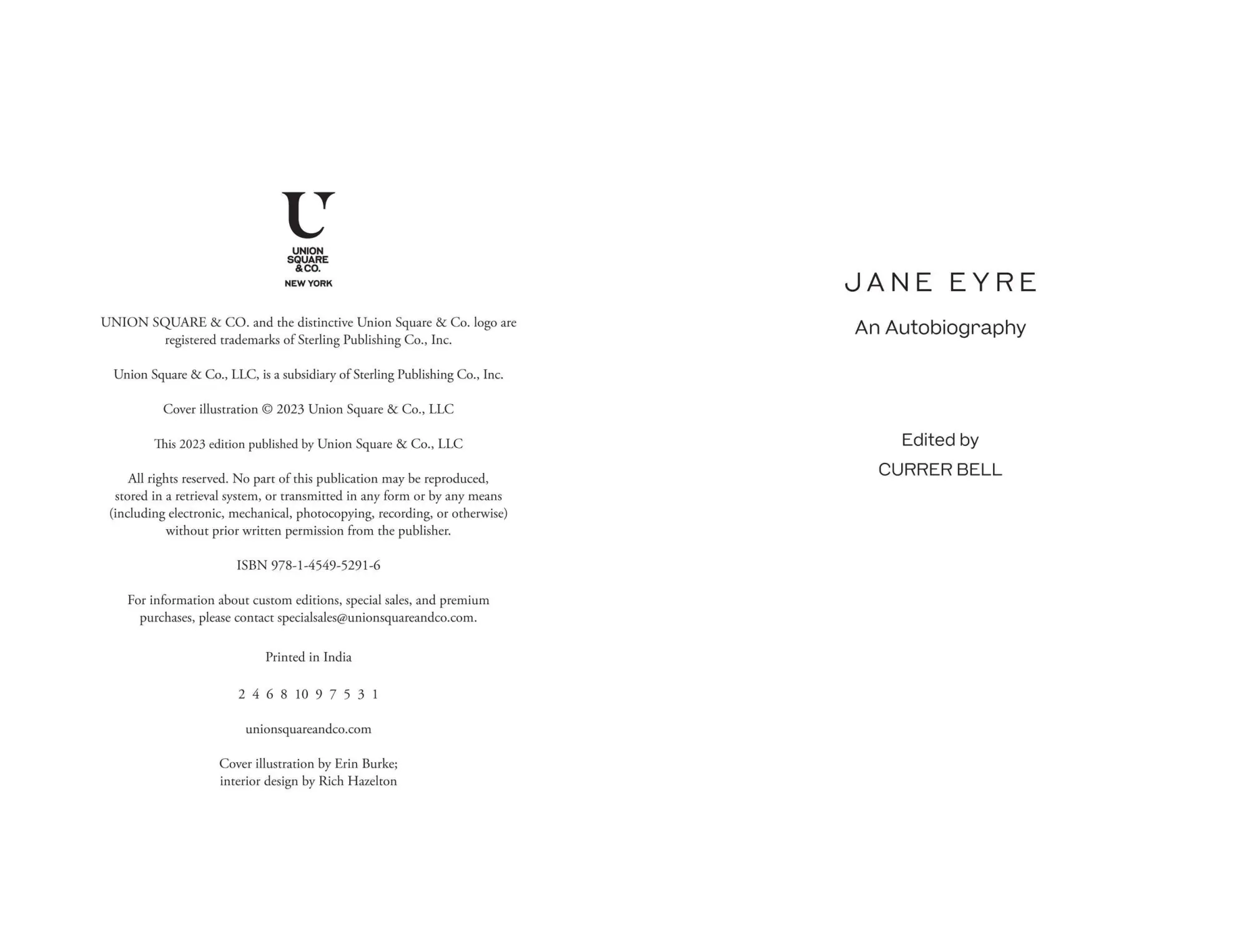 Bild: 9781454952916 | Jane Eyre (Special Edition) | Charlotte Bronte | Buch | Englisch