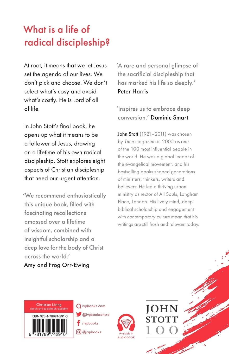 Rückseite: 9781789742916 | The Radical Disciple | Wholehearted Christian Living | John Stott