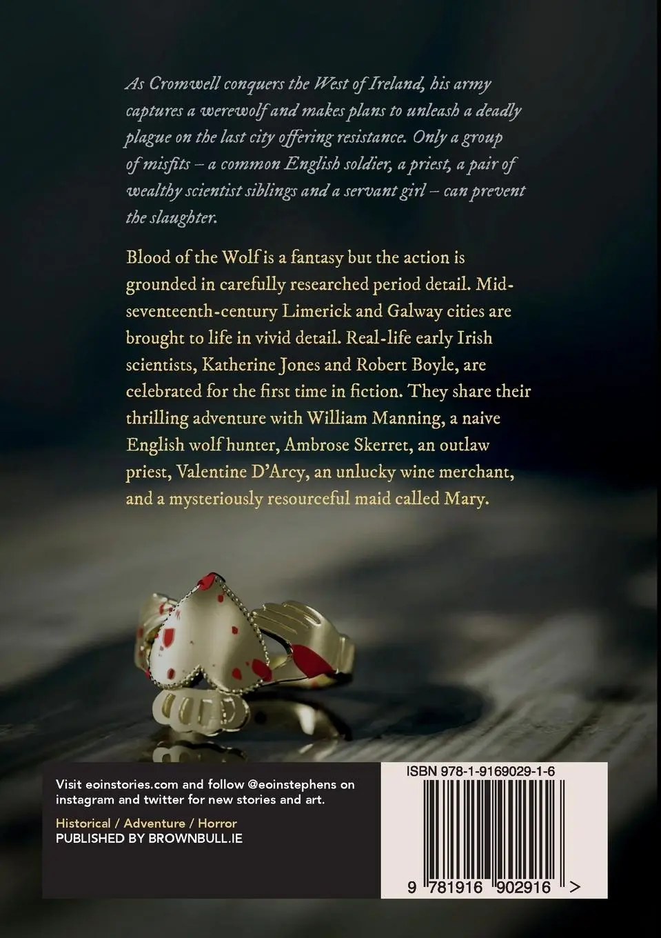Rückseite: 9781916902916 | Blood of the Wolf | Stephens | Taschenbuch | Englisch | 2023