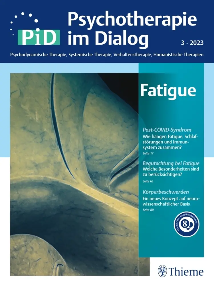 Cover: 9783132452916 | Fatigue | PiD - Psychotherapie im Dialog | Henning Schauenburg (u. a.)