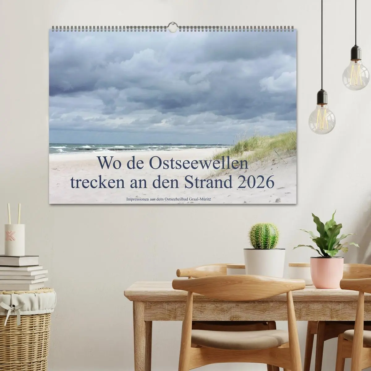 Bild: 9783516122916 | Wo de Ostseewellen trecken an den Strand 2026 (Wandkalender 2026...
