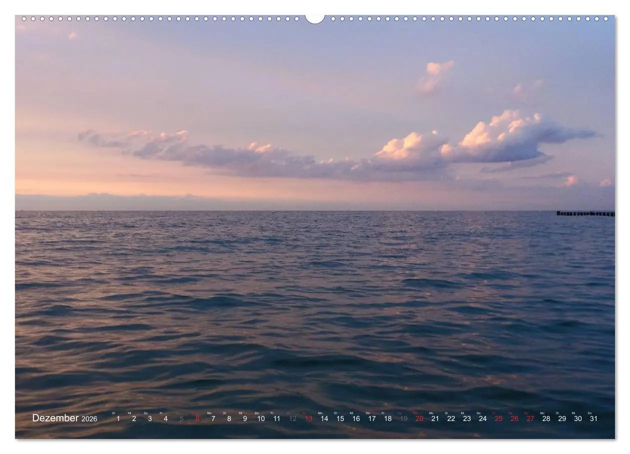 Bild: 9783516122916 | Wo de Ostseewellen trecken an den Strand 2026 (Wandkalender 2026...