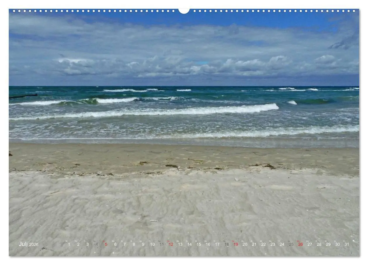 Bild: 9783516122916 | Wo de Ostseewellen trecken an den Strand 2026 (Wandkalender 2026...