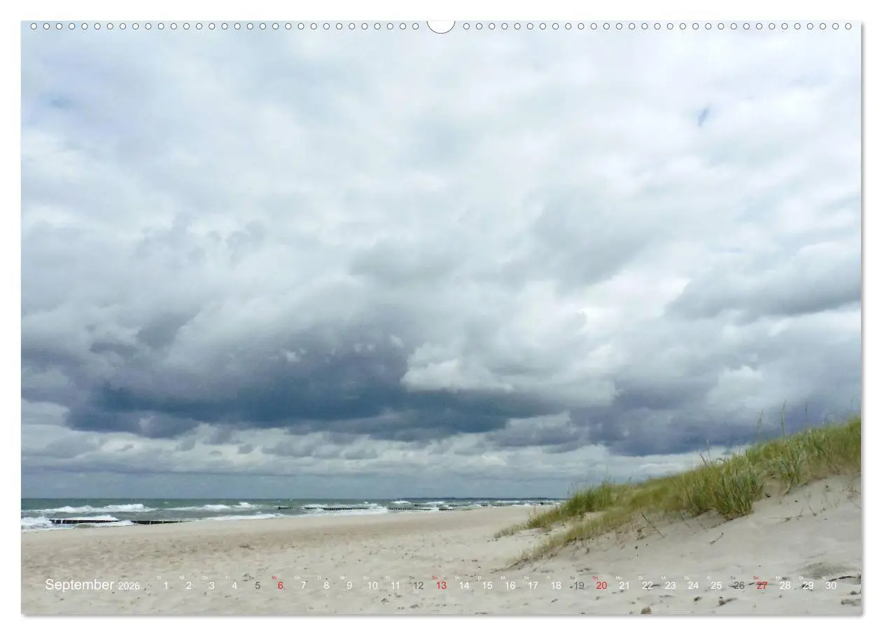 Bild: 9783516122916 | Wo de Ostseewellen trecken an den Strand 2026 (Wandkalender 2026...