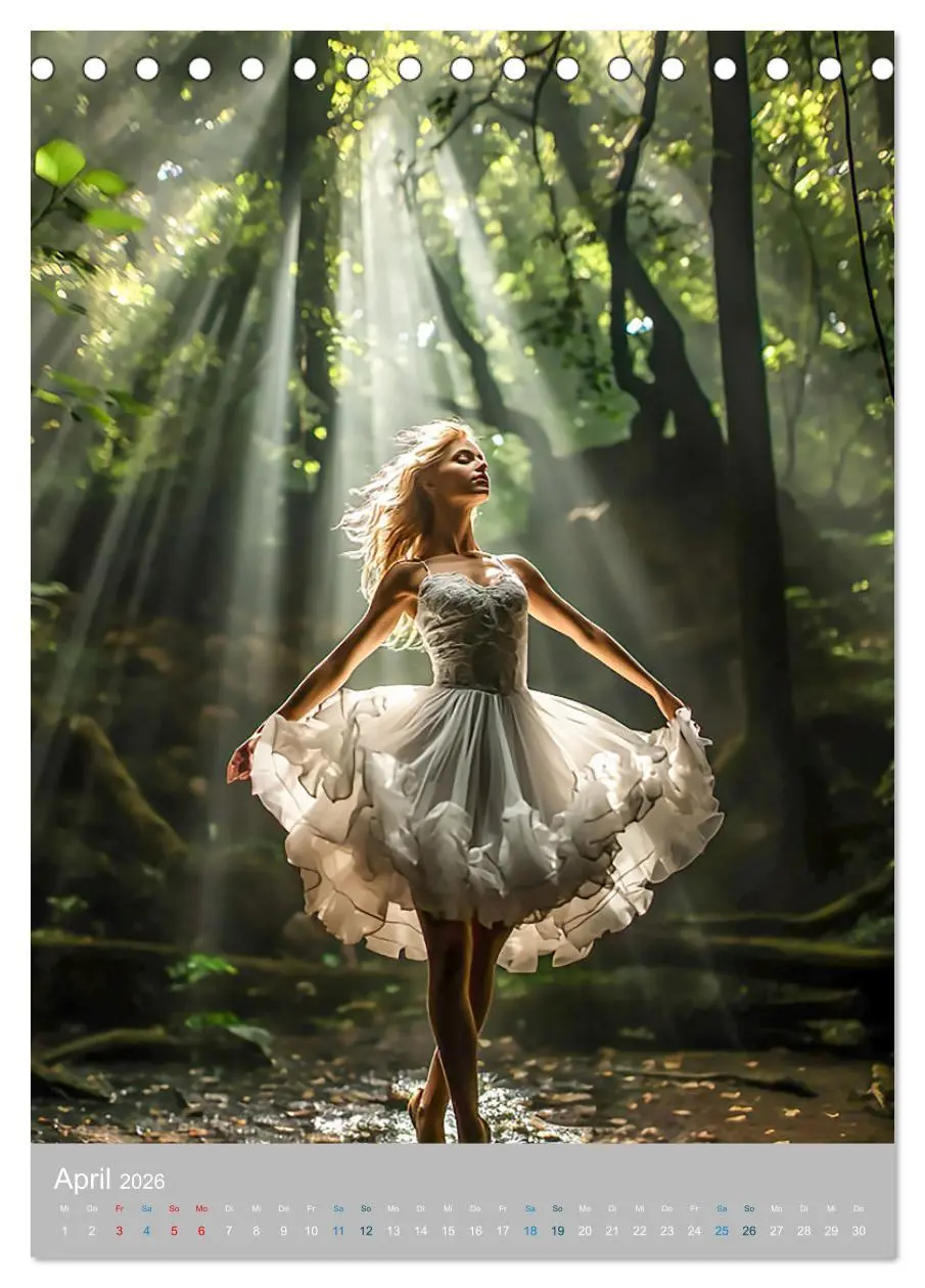 Bild: 9783516292916 | Tanz mit mir! (Tischkalender 2026 DIN A5 hoch), CALVENDO...