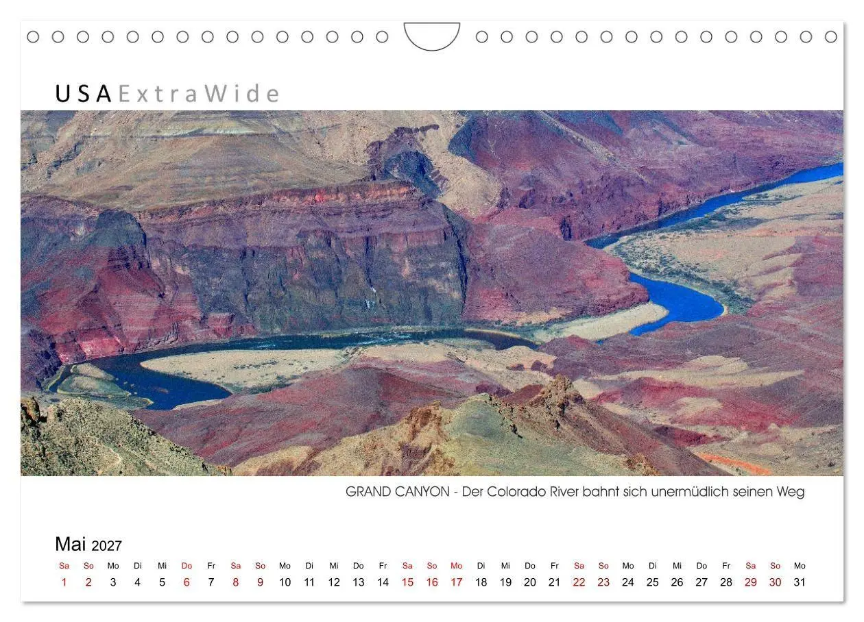 Bild: 9783516812916 | GRAND CANYON Panoramabilder (Wandkalender 2027 DIN A4 quer),...