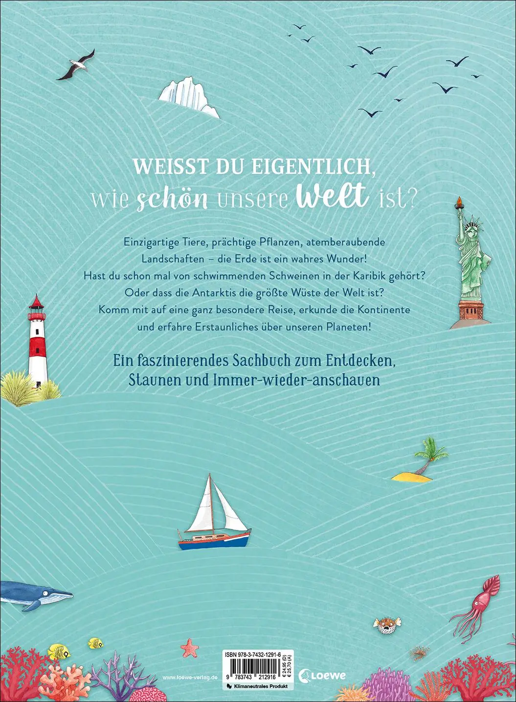 Rückseite: 9783743212916 | Wir lieben die Welt! | Tania McCartney | Buch | 96 S. | Deutsch | 2022