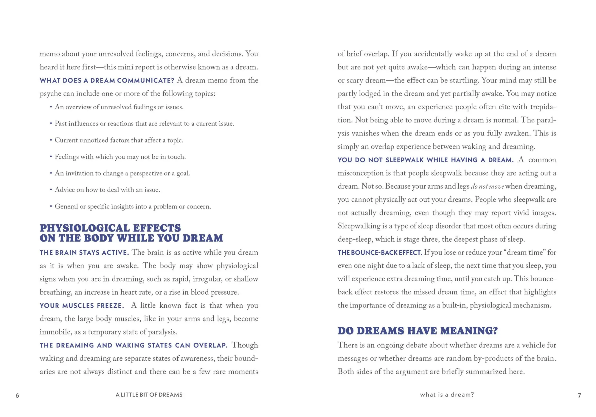 Bild: 9781454913016 | A Little Bit of Dreams | An Introduction to Dream Interpretation