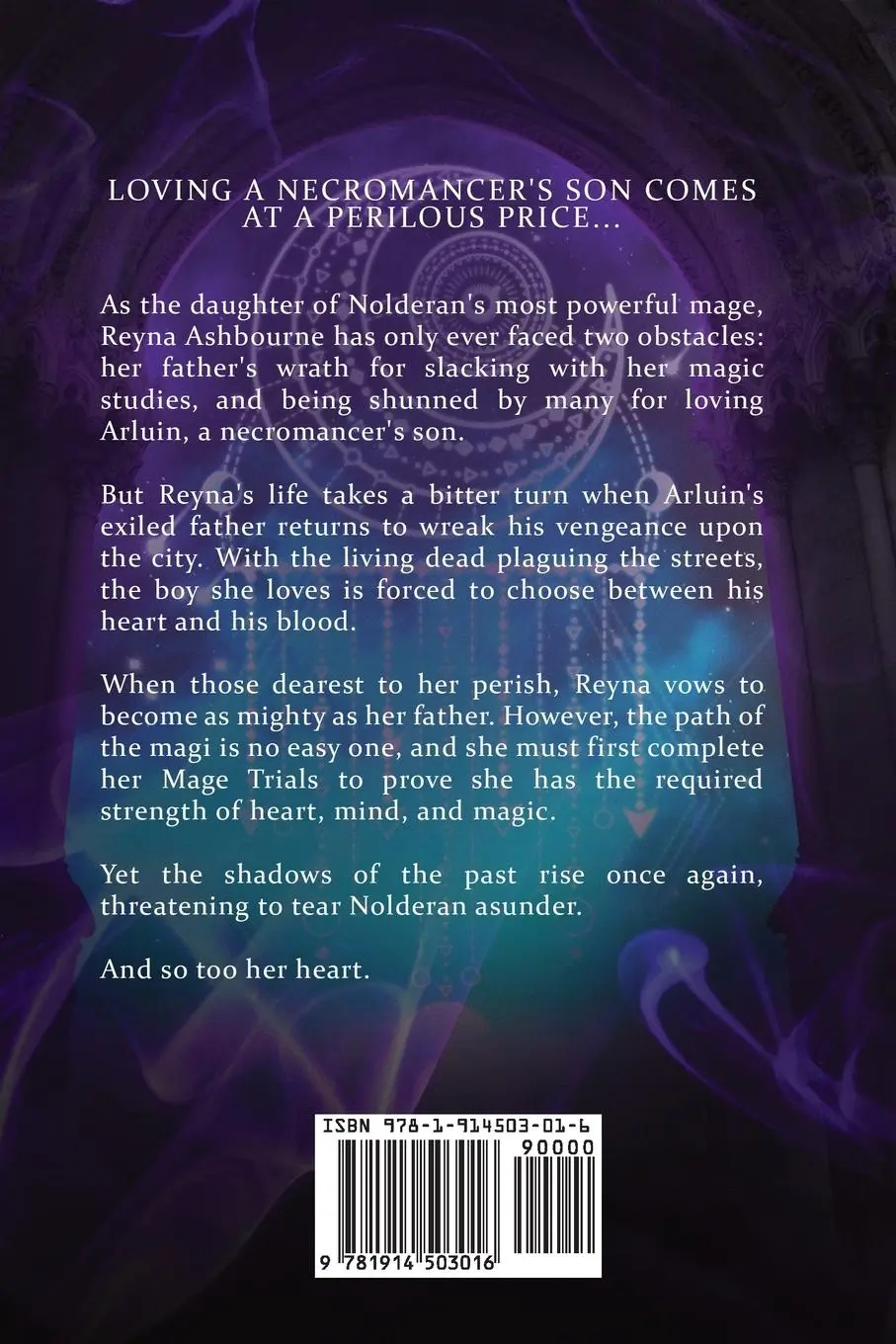 Rückseite: 9781914503016 | Ashes of Aether | Legends of Imyria (Book 1) | Holly Rose | Buch