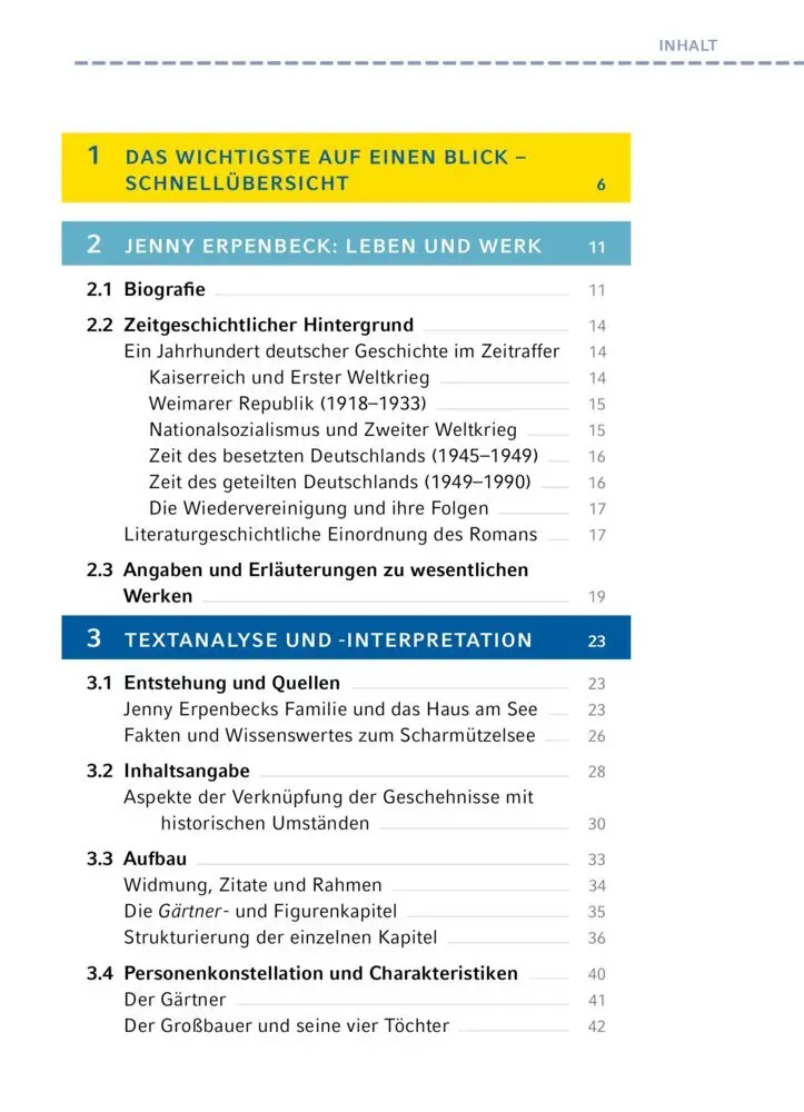 Bild: 9783129303016 | Heimsuchung von Jenny Erpenbeck - Textanalyse und Interpretation