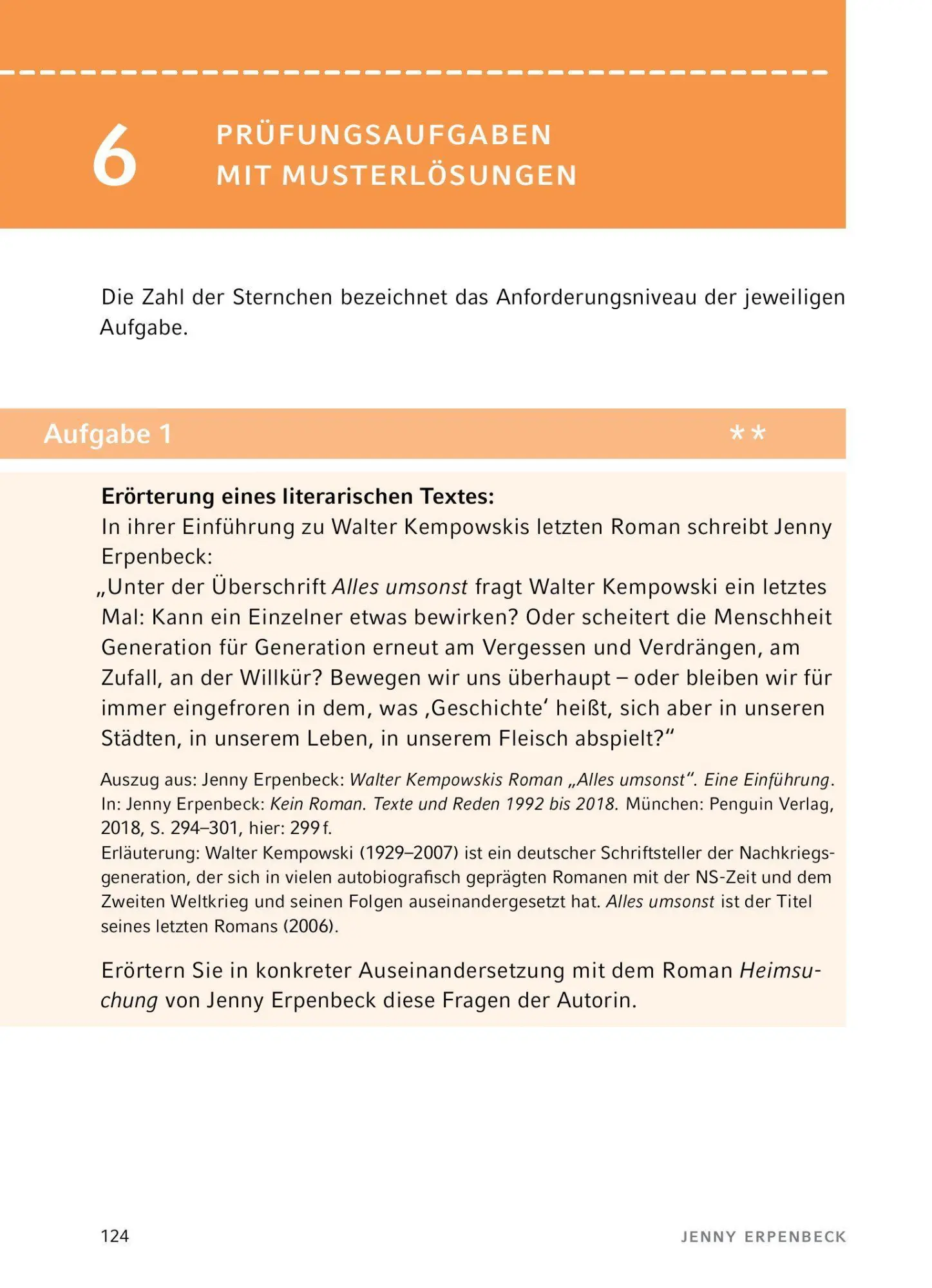 Bild: 9783129303016 | Heimsuchung von Jenny Erpenbeck | Textanalyse und Interpretation