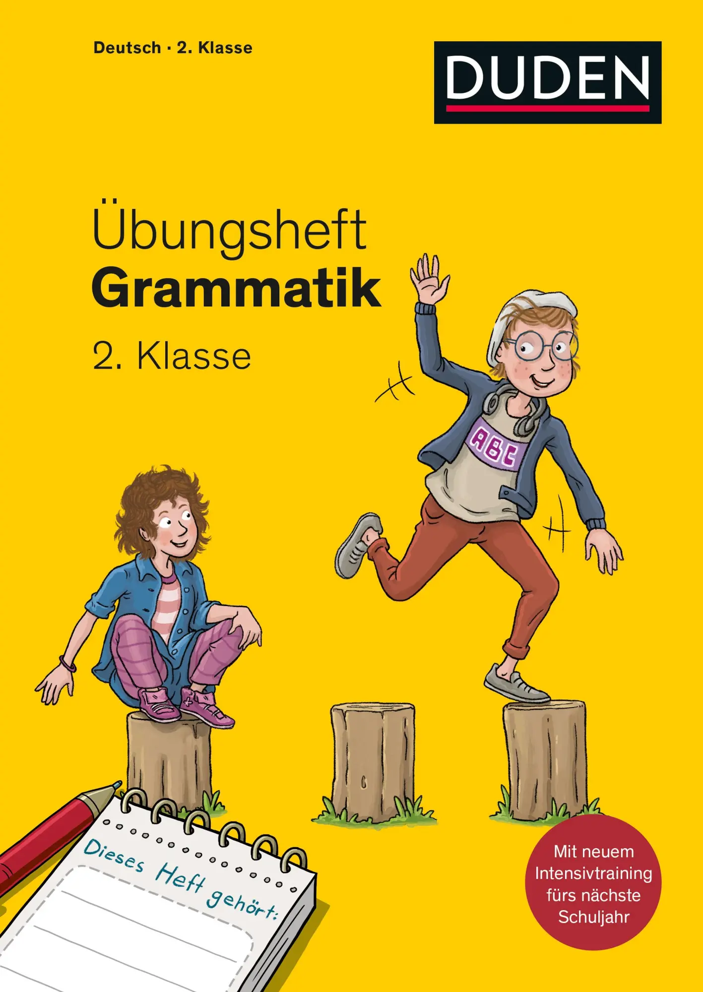 Cover: 9783411763016 | Übungsheft - Grammatik 2.Klasse | Mit Stickern und Lernerfolgskarten