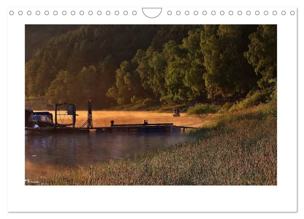 Bild: 9783435693016 | Morgens am Edersee (Wandkalender 2025 DIN A4 quer), CALVENDO...