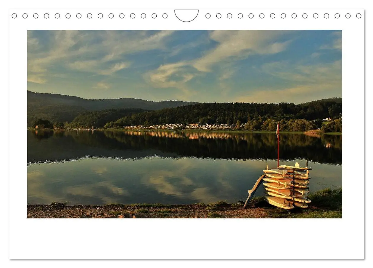 Bild: 9783435693016 | Morgens am Edersee (Wandkalender 2025 DIN A4 quer), CALVENDO...