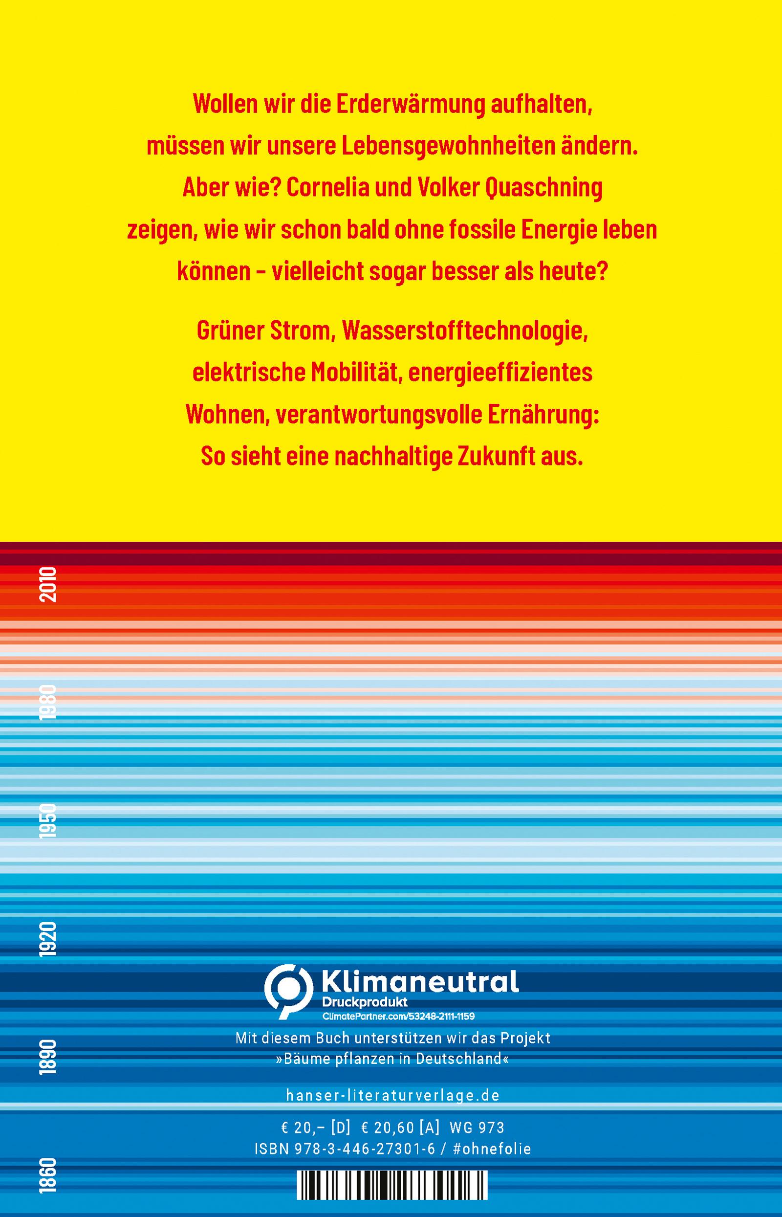 Bild: 9783446273016 | Energierevolution jetzt! | Volker Quaschning (u. a.) | Taschenbuch