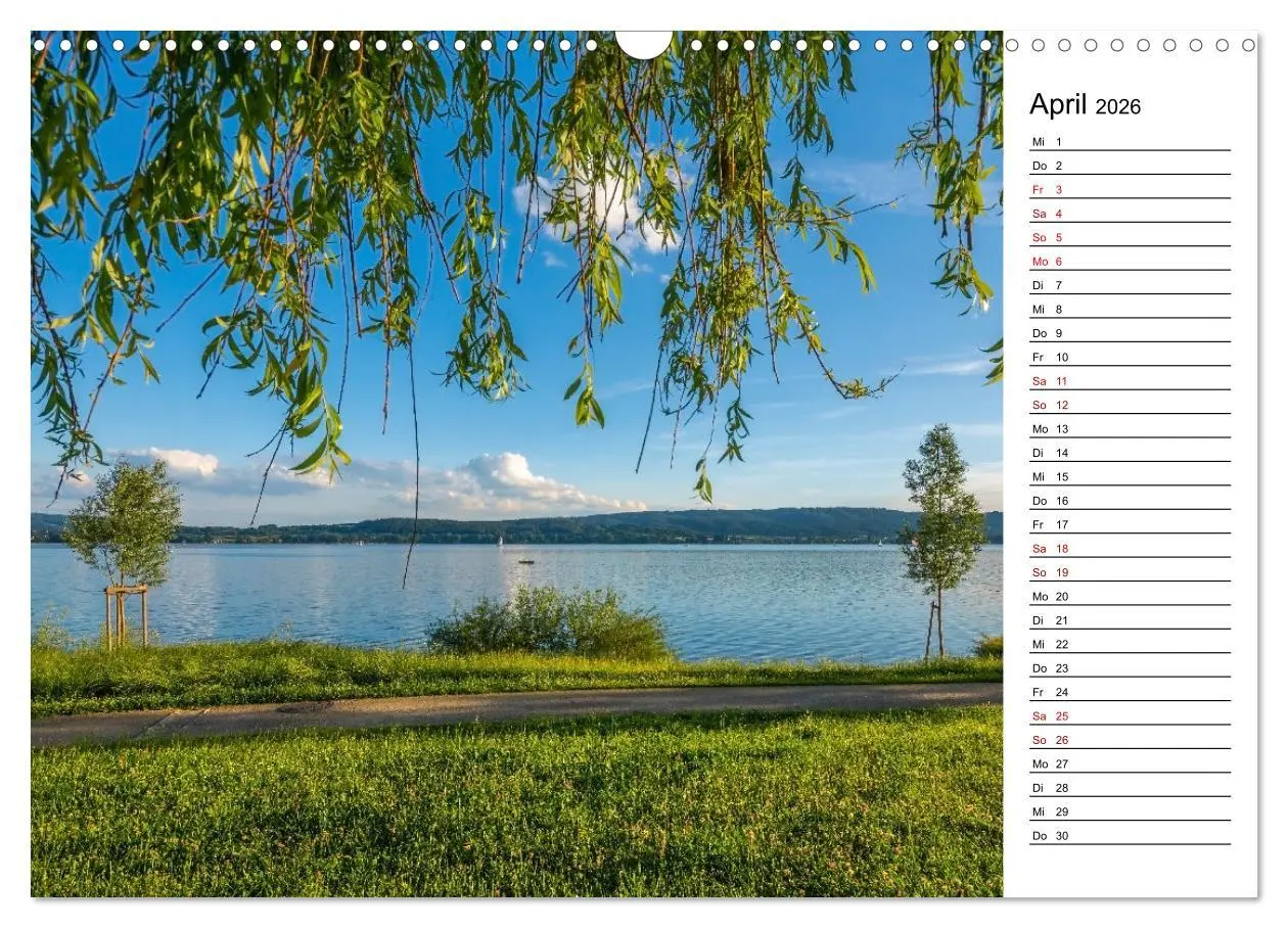 Bild: 9783457543016 | Magie des Bodensees (Wandkalender 2026 DIN A3 quer), CALVENDO...