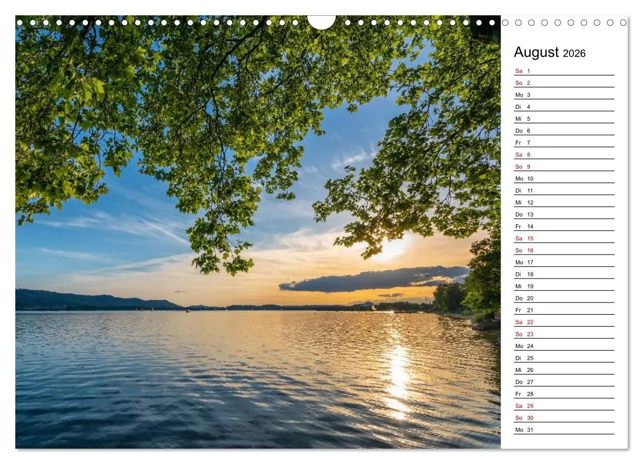 Bild: 9783457543016 | Magie des Bodensees (Wandkalender 2026 DIN A3 quer), CALVENDO...