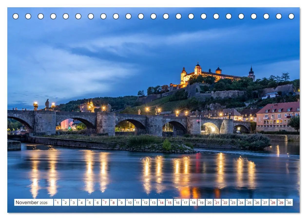 Bild: 9783457783016 | Bayern bei Nacht (Tischkalender 2026 DIN A5 quer), CALVENDO...