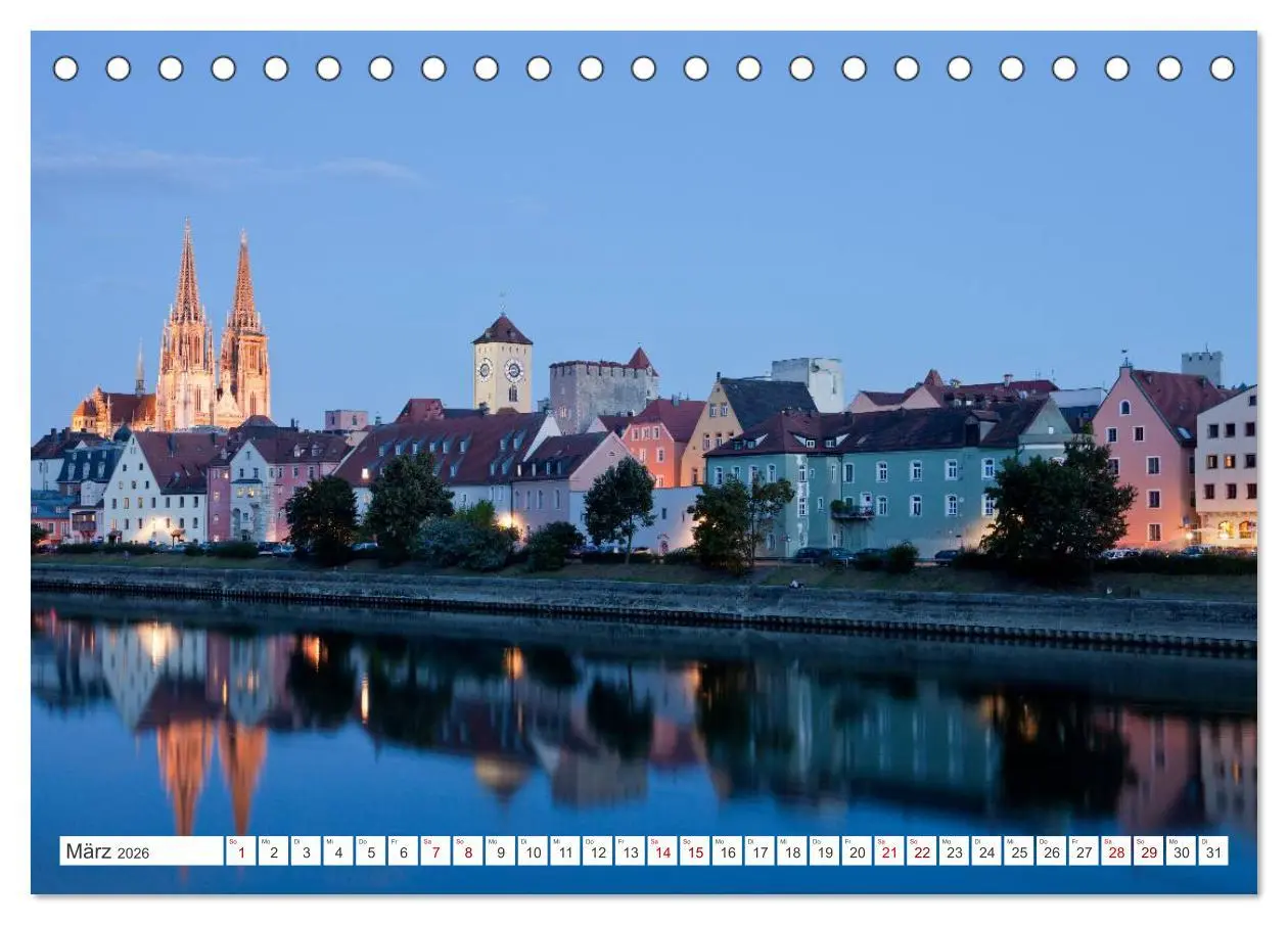 Bild: 9783457783016 | Bayern bei Nacht (Tischkalender 2026 DIN A5 quer), CALVENDO...