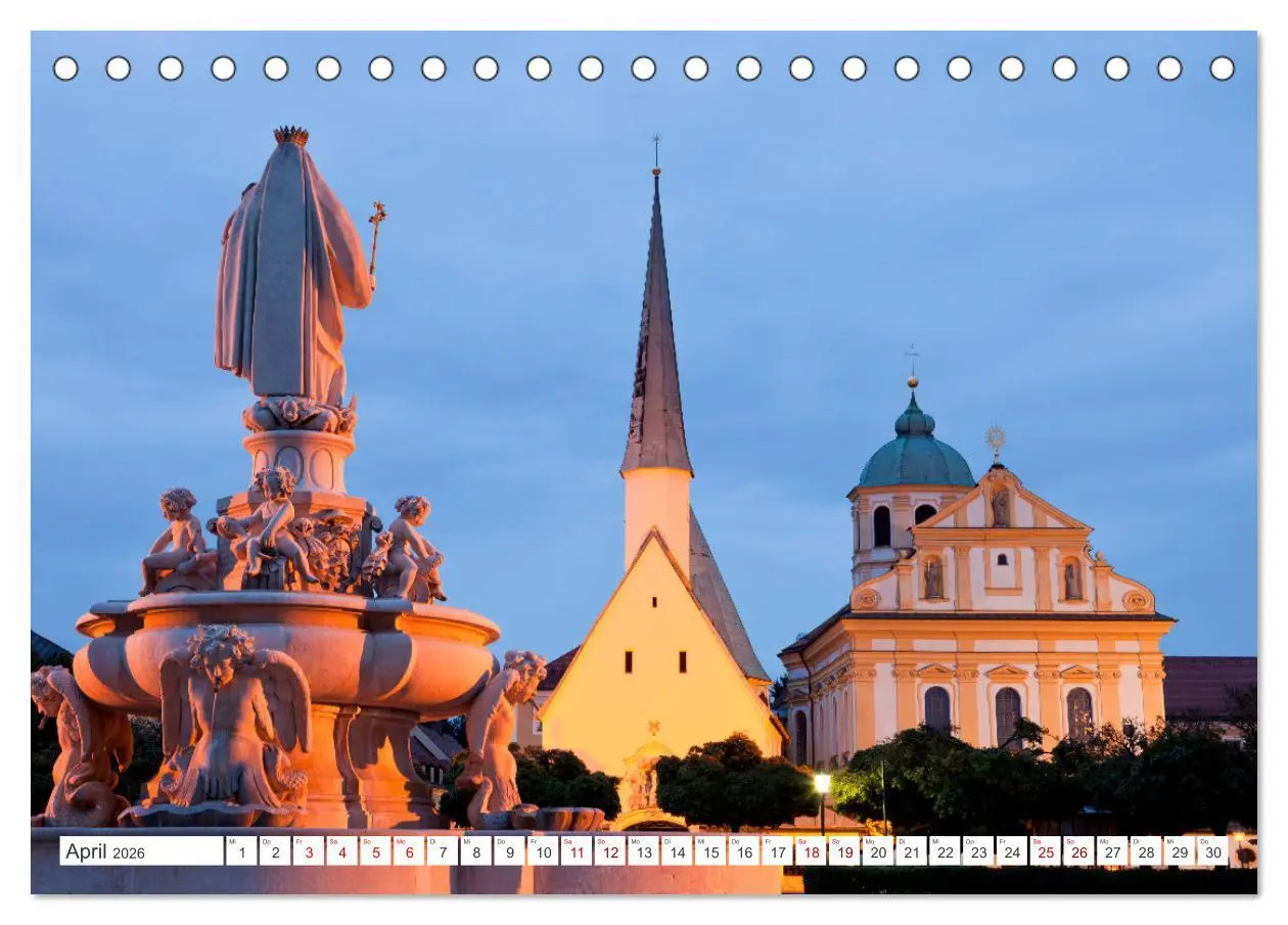 Bild: 9783457783016 | Bayern bei Nacht (Tischkalender 2026 DIN A5 quer), CALVENDO...