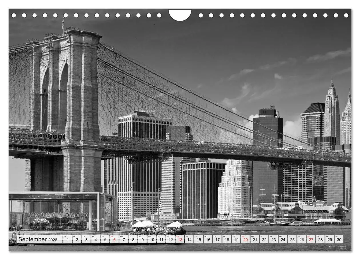 Bild: 9783516183016 | BROOKLYN BRIDGE Das Wahrzeichen von New York City (Wandkalender...