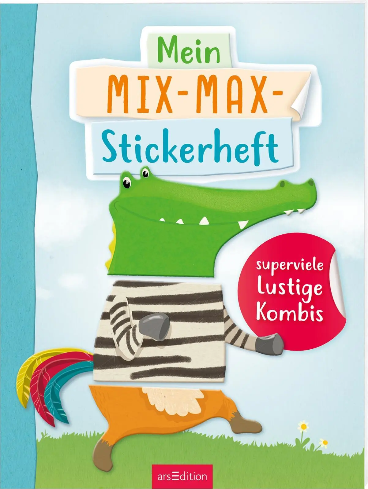 Cover: 9783845863016 | Mein Mix-Max-Stickerheft | Superviele lustige Kombis | Katja Jäger