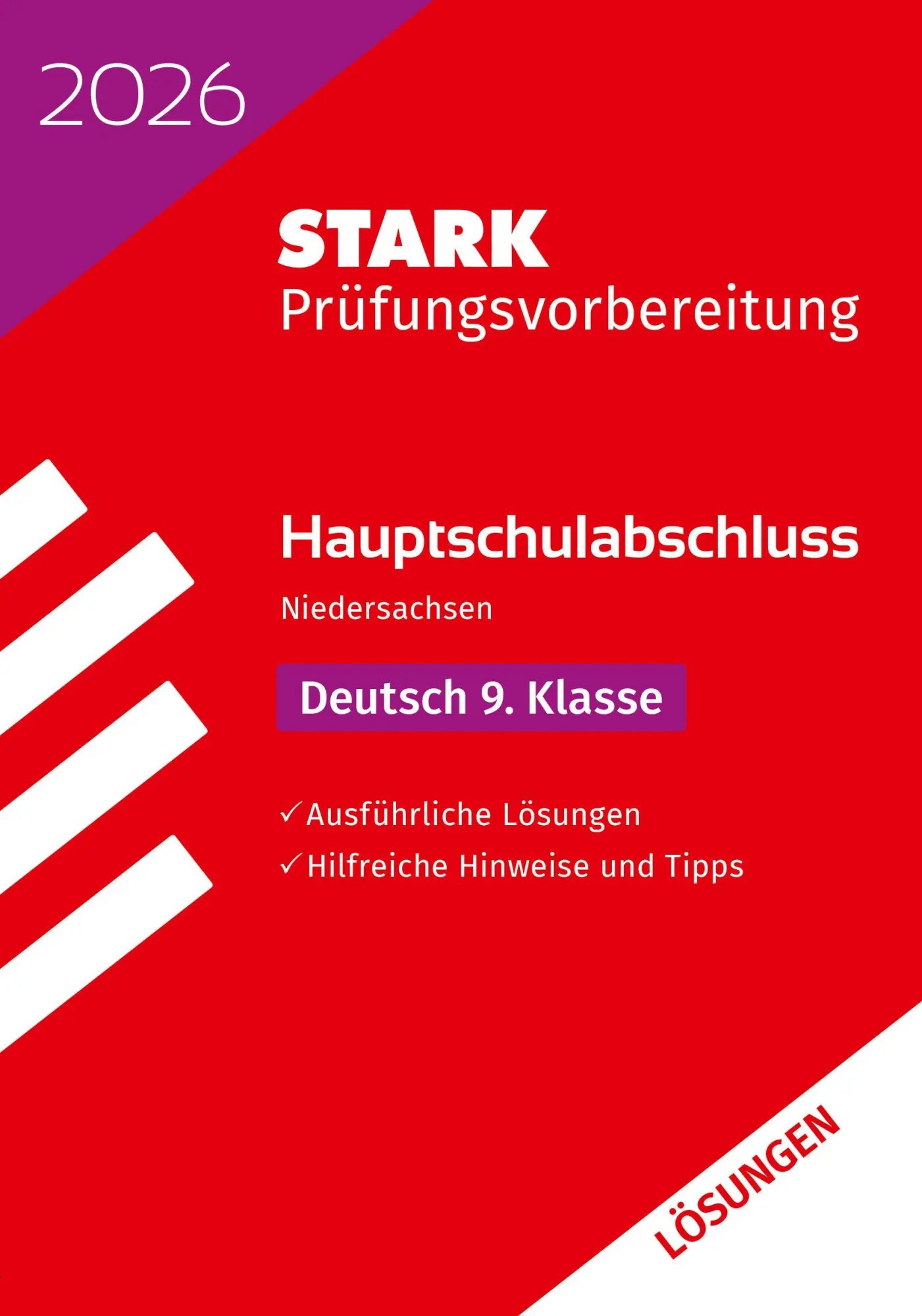 Cover: 9783849063016 | STARK Lösungen zu Deutsch 9. Klasse - Hauptschulabschluss 2026...