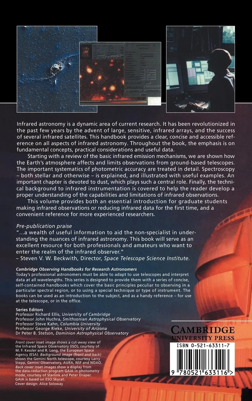 Rückseite: 9780521633116 | Handbook of Infrared Astronomy | I. S. Glass (u. a.) | Buch | Englisch