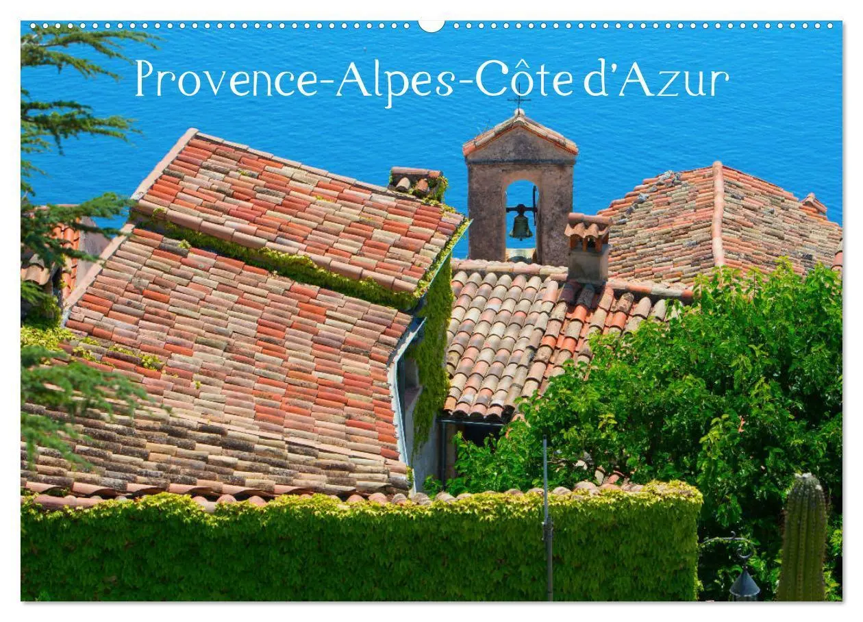 Cover: 9783435203116 | Provence-Alpes-Côte d'Azur (Wandkalender 2025 DIN A2 quer),...