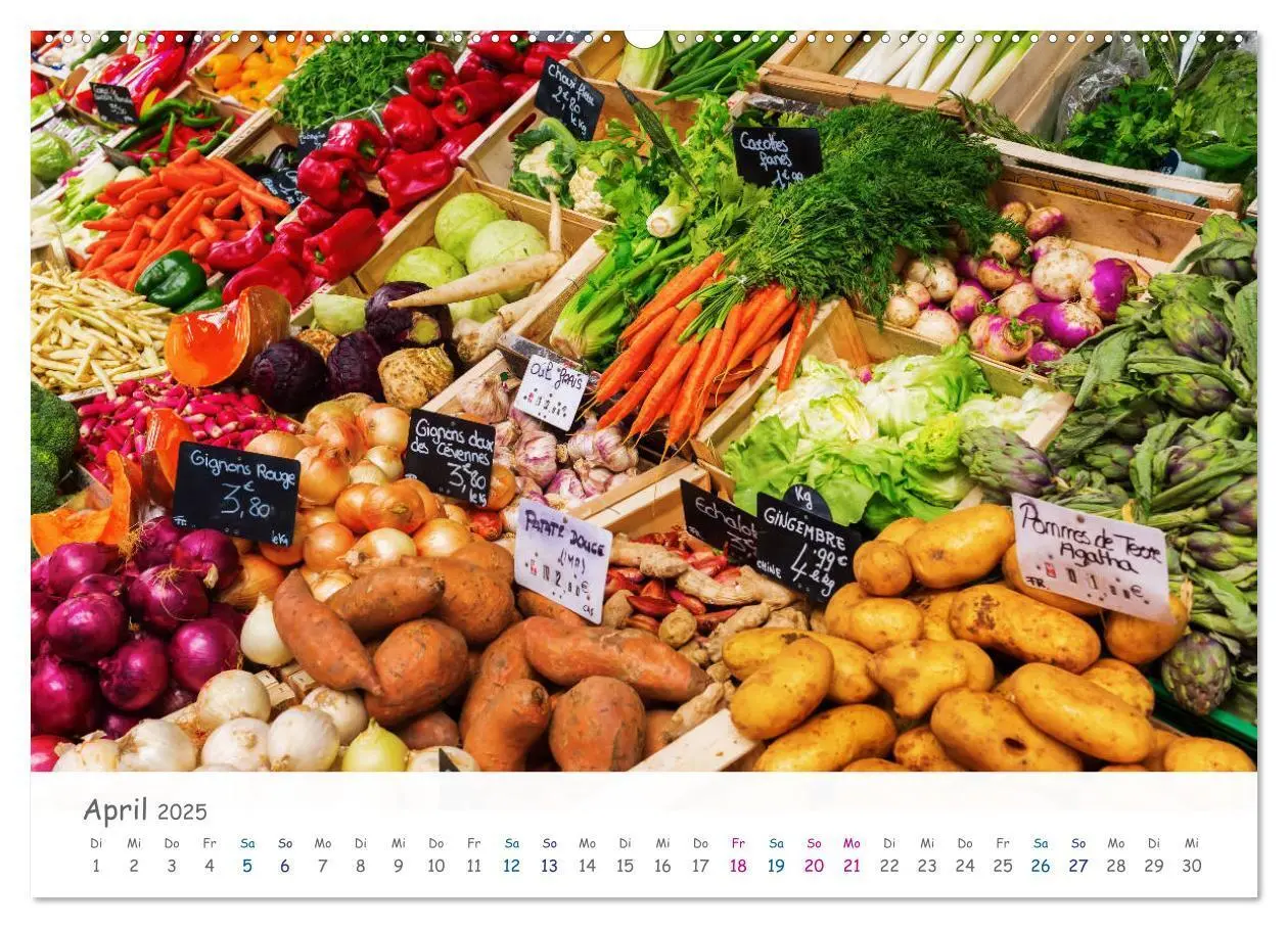 Bild: 9783435203116 | Provence-Alpes-Côte d'Azur (Wandkalender 2025 DIN A2 quer),...