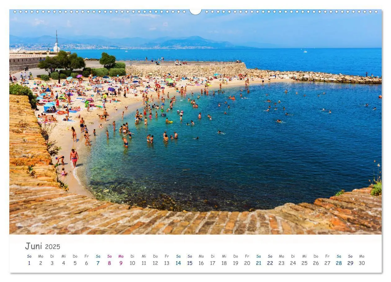 Bild: 9783435203116 | Provence-Alpes-Côte d'Azur (Wandkalender 2025 DIN A2 quer),...