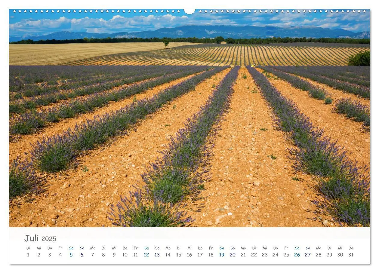 Bild: 9783435203116 | Provence-Alpes-Côte d'Azur (Wandkalender 2025 DIN A2 quer),...
