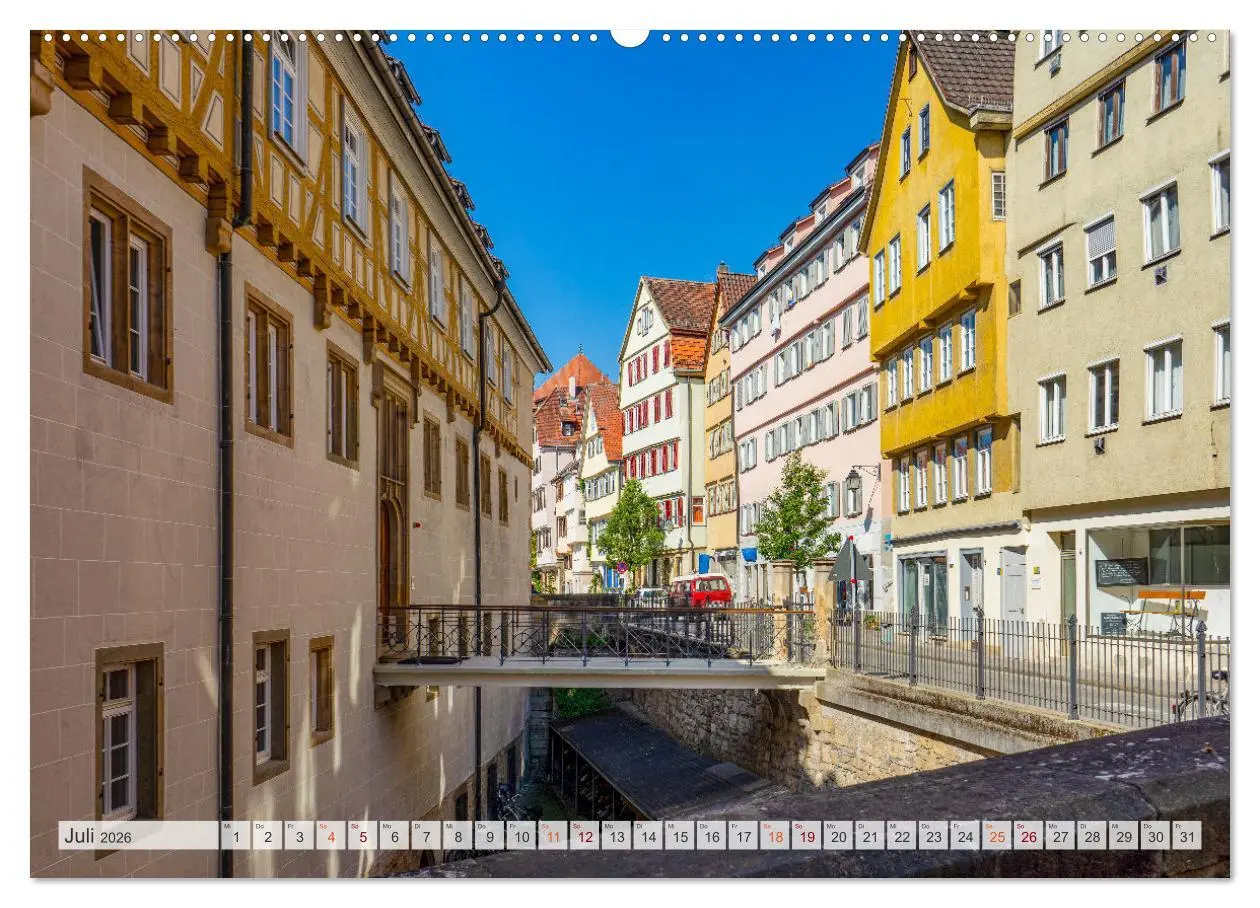 Bild: 9783457913116 | Tübingen Stadtansichten (Wandkalender 2026 DIN A2 quer), CALVENDO...