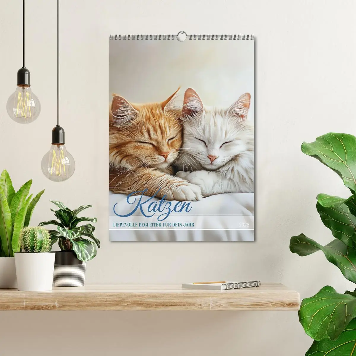 Bild: 9783516243116 | Katzen (Wandkalender 2026 DIN A3 hoch), CALVENDO Monatskalender | 2026