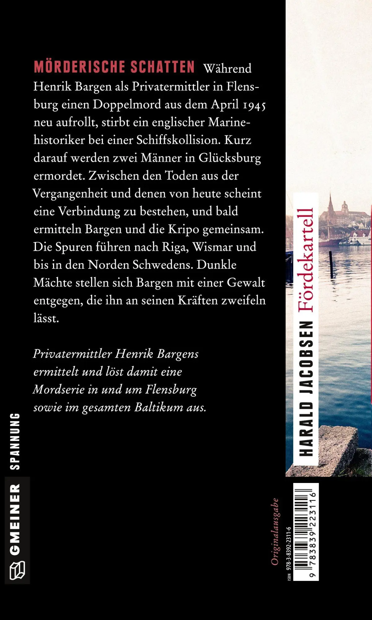 Rückseite: 9783839223116 | Fördekartell | Harald Jacobsen | Taschenbuch | 283 S. | Deutsch | 2018