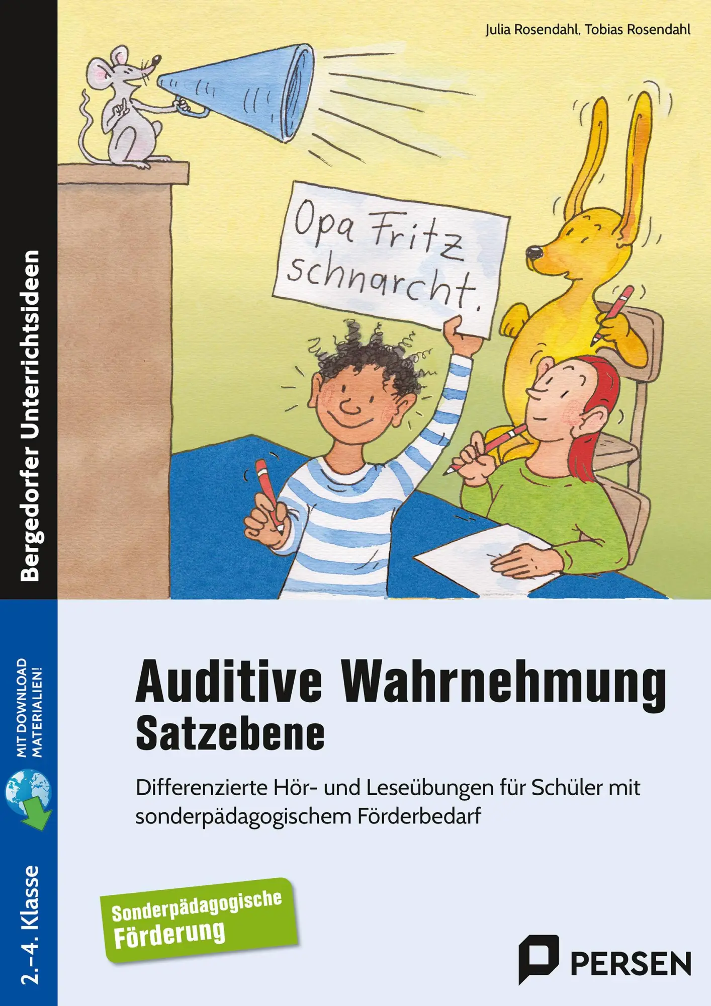 Cover: 9783403203216 | Auditive Wahrnehmung - Satzebene | Julia Rosendahl (u. a.) | Buch