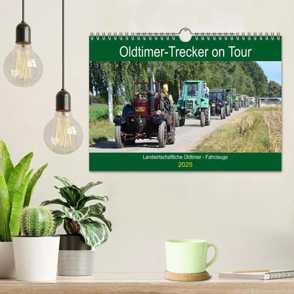 Bild: 9783435293216 | Oldtimer-Trecker on Tour (Wandkalender 2025 DIN A4 quer), CALVENDO...