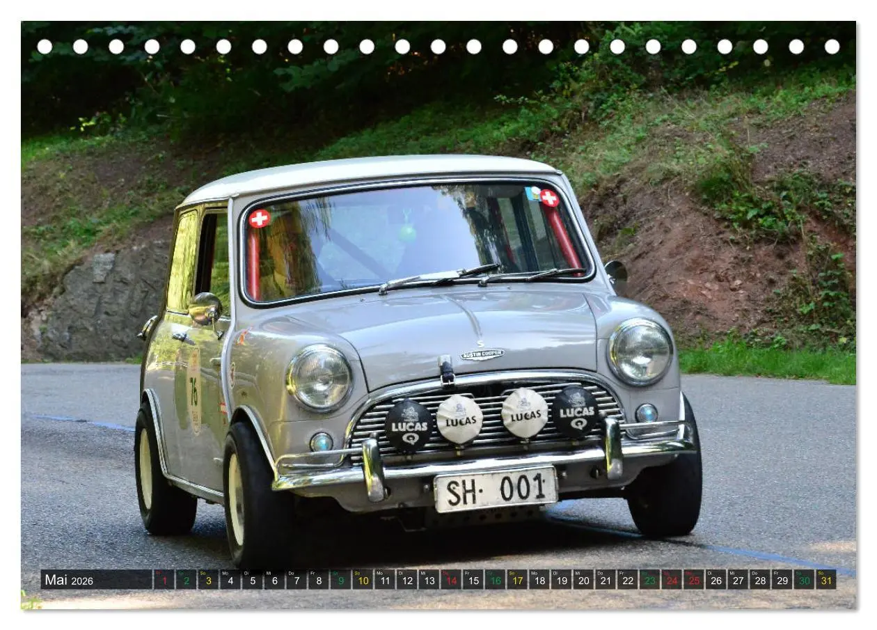 Bild: 9783457763216 | OLDTIMER BERGRENNEN - Kleine Flitzer (Tischkalender 2026 DIN A5...