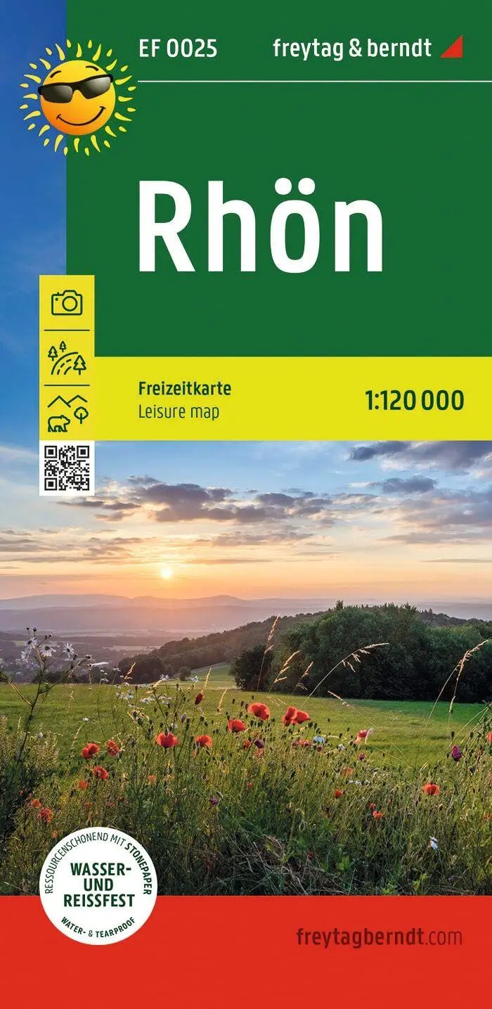 Cover: 9783707923216 | freytag &amp; berndt Freizeitkarte Rhön 1:120.000 | Freytag &amp; Berndt