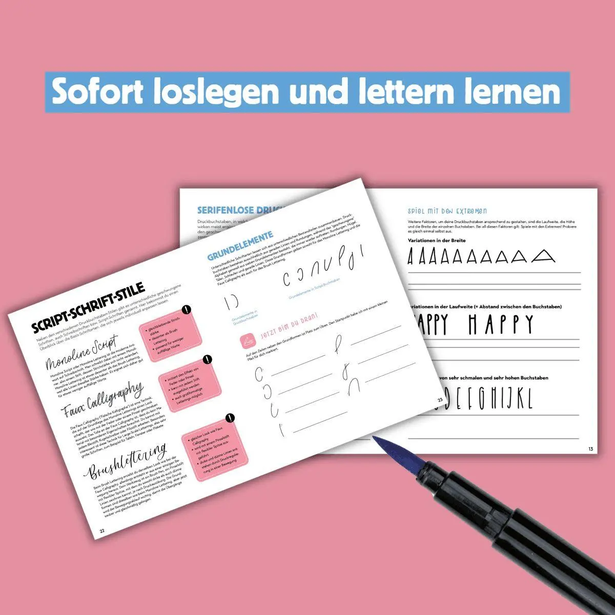 Bild: 9783735883216 | Das ultimative Workbook: Handlettering | Katharina Hailom | Buch