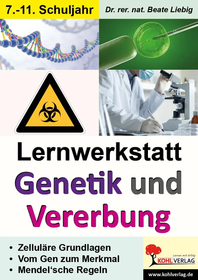 Cover: 9783866323216 | Lernwerkstatt Genetik &amp; Vererbung | Beate Liebig | Broschüre | 52 S.